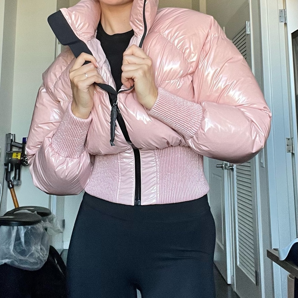 Pink Puffer Jacket - Picture 2 of 5